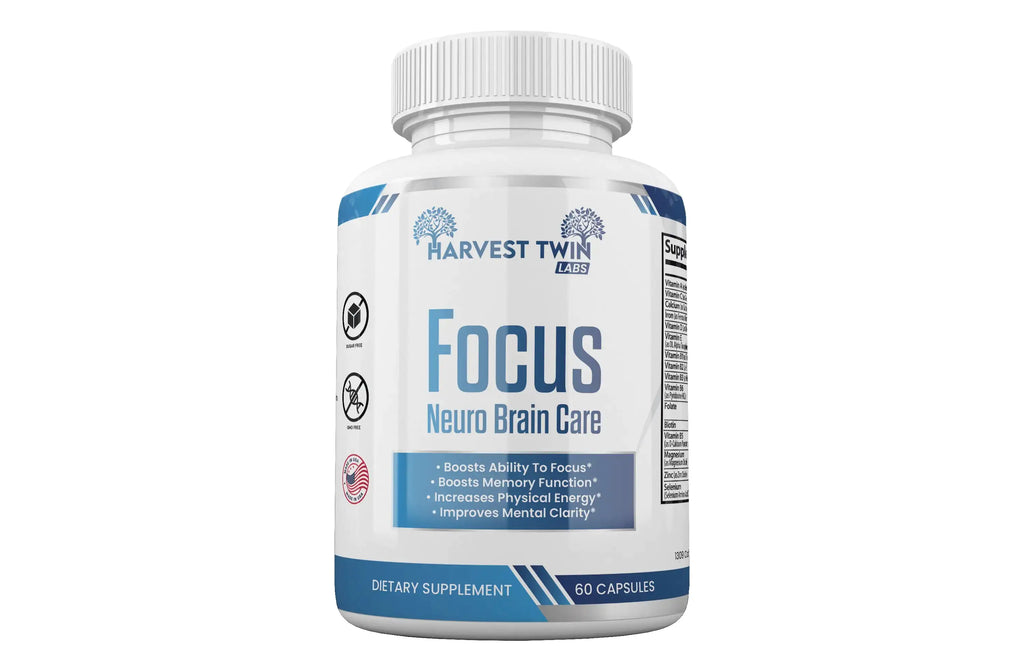 Harvest Twin Labs Neuro Plus Brain & Focus | Mental Clarity & Cognitive Support