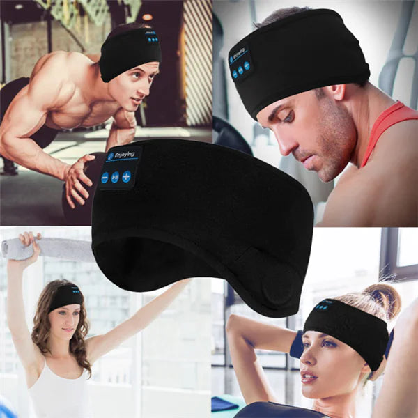 Bluetooth Music Eye Mask | Wireless Sleep Headphones with 3D Light Blockou