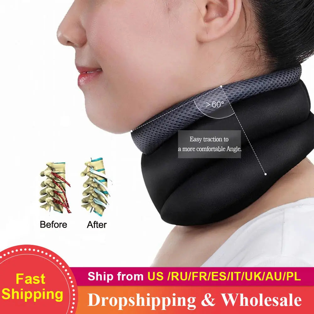 Magnetic Neck Support Strap | Cervical Spine Posture Corrector for Adults
