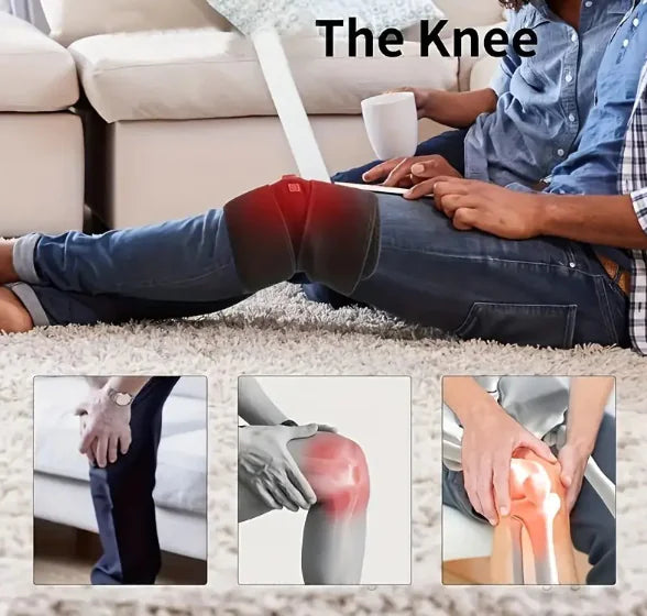 Heated Vibration Massage Wrap for Knee