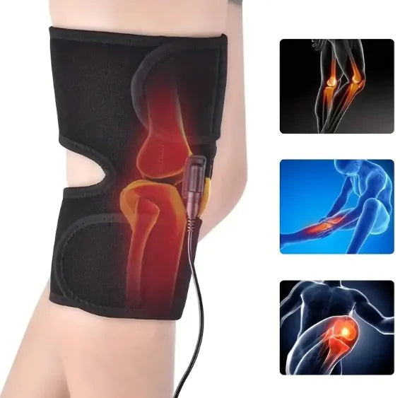 Heated Vibration Massage Wrap for Knee